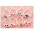 Pack of 12 Unicorn Party Rubber Bracelet for Birthday/Decorations 