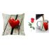 Classic Red Heart Valentine Cushion Combo