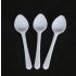 Disposable Party Plastic Spoons - White (Pack Of 10)