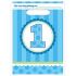 1st Birthday Cupcake Boy Party Loot Bags - Pack Of 8