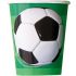 3D Soccer Party Paper Cups -  Pack of 8