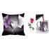 Black  & White Heart Valentine Cushion Combo 