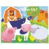 Farm Animal Invitation Cards With Envelopes (Pack Of 8)