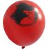 Angry Birds Printed Latex Balloons ( Red) - Pack Of 5