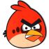 Angry Birds Red Bird Mouse Pad