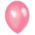 Premium Pink  Metallic Latex Balloons (Pack Of 10)  - 12