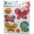 Butterflies With Flowers Wall Decor