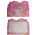 Butterfly Theme Party Invitation Cards (Pack O 10)