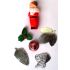 Christmas Cake Decorations (Pack Of 6)