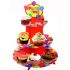 Balloon Print Cupcake Stand For 16
