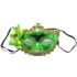Venetian Crown Party Mask (Green)