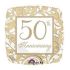 Golden 50 Years Together Anniversary Foil Balloon - 18