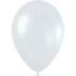 Premium Pearl White Metallic Latex Balloons (Pack Of 10)  - 12