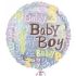 Baby Boy Sparkles Foil Balloon - 18