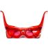 Flashing LED Funky Party Shades (Red)