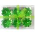 Green Diamond Shaped Floating Candles (Pack of 6)