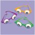 Halloween Eyeball Glasses (Pack Of 6)