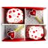 Heart Print Cupcake Decorating Kit (Pack Of 24)