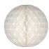 White Honeycomb Tissue Balls (Pack Of 2) - 12
