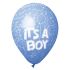 It's a Boy Latex Balloons (Blue) - Pack of 5