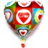 Love Printed Foil Balloon - 18