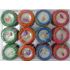 Multicolored Handi Diyas (with wax) - Pack of 12