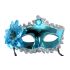 Venetian Crown Party Mask (Blue)