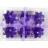 Purple Diamond Shaped Floating Candles (Pack of 6)