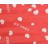 Heart Print Gift Wrap (Pack Of 5)