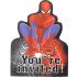 Spiderman Party Invitation Cards With Envelopes (Pack Of 10)