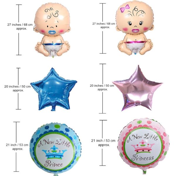 Decoration Kit for Baby Shower and Party (AN - Baby Shower Combo)