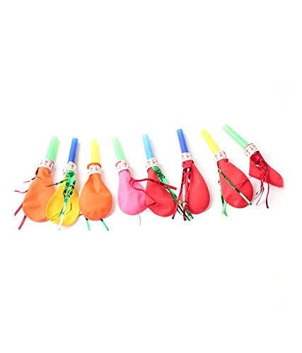 Ziggle Whistles Blowouts Balloon - 30 Pieces