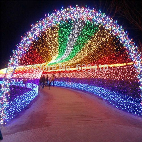 Rice Lights Serial PVC Bulbs Decoration Lighting -(Multicolour, 4-5m) - Pack of 10