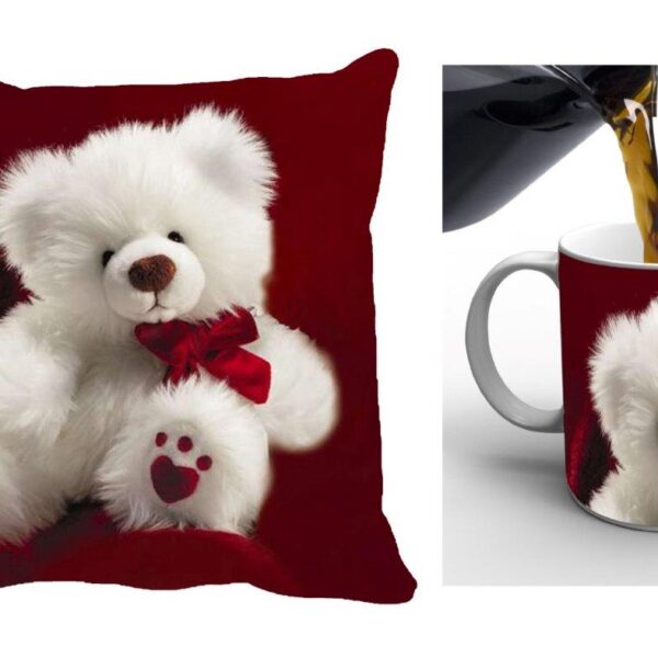 Cute Teddy Print Valentine Combo
