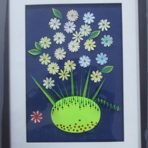 Antique Handmade Art Work (Pack Of 2)