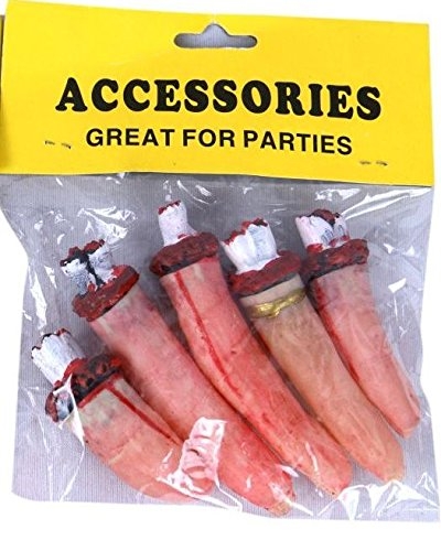 The Party Shop Bloodied Fingers (10 fingers)