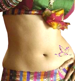 Crystal Body Tattoos Design 3 - Set Of 3