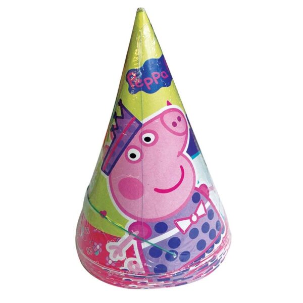 Peppa Pig Theme Cap (10 Pieces) for Peppa Pig Birthday Decoration
