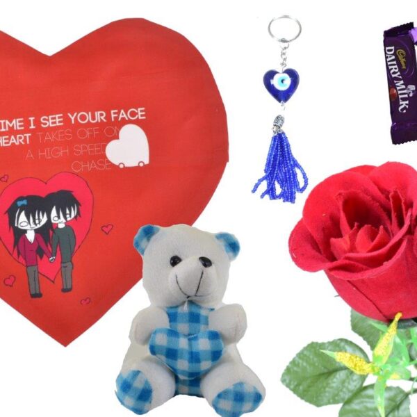Red Designer Valentine Combo (Pack Of 6)