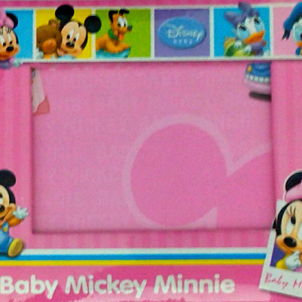 Mickey Mouse Photo Frame - Pink