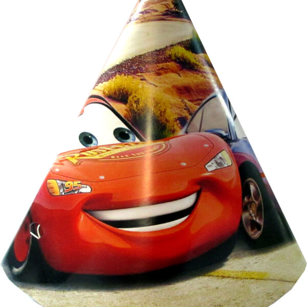 Cars Cone Hats (Pack of 10)