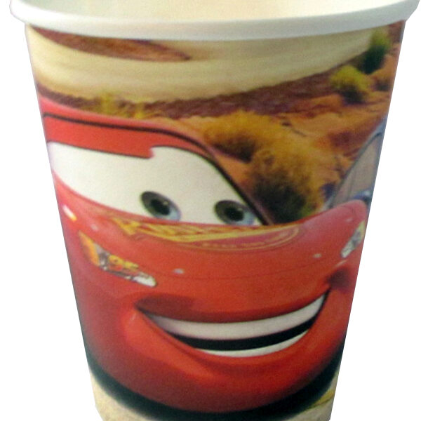 Cars Paper Cups (Pack Of 10)