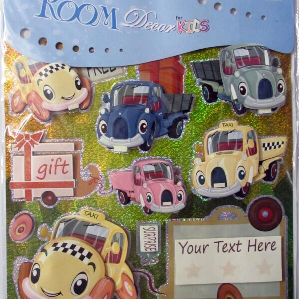 Cars Theme Wall Decor