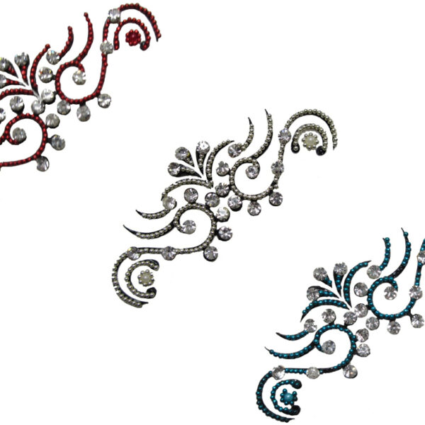 Classic Design Crystal Body Tattoo - Pack Of 3