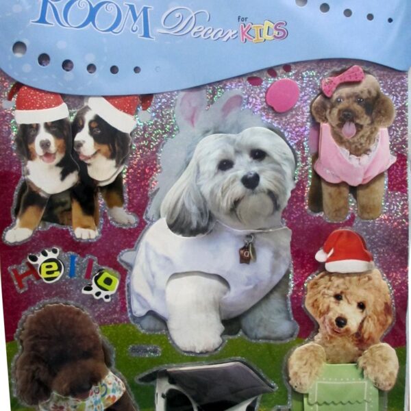 Cute Little Puppies Wall Decor