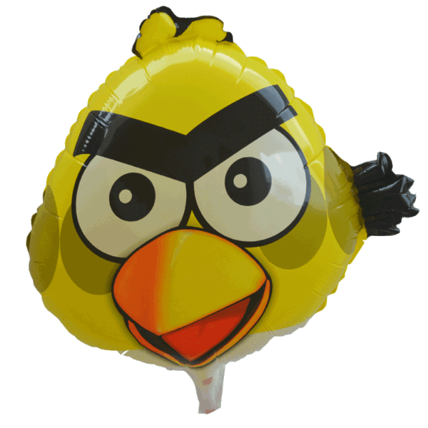 Angry Birds Foil Balloon 18"  (Yellow)