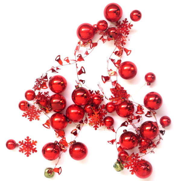 Christmas Garland - Red
