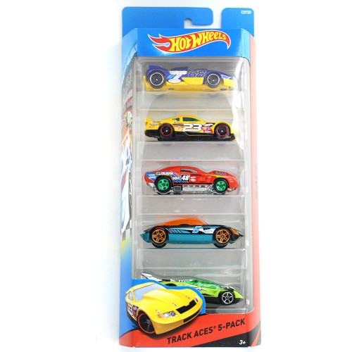 Colourful Hot Wheels Cars - (Pack Of 5)