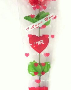 I Love You Singing Rose Flower(Red)