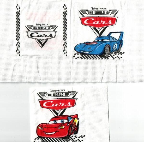 Cars Paper Napkins -Pack of 16 - Small